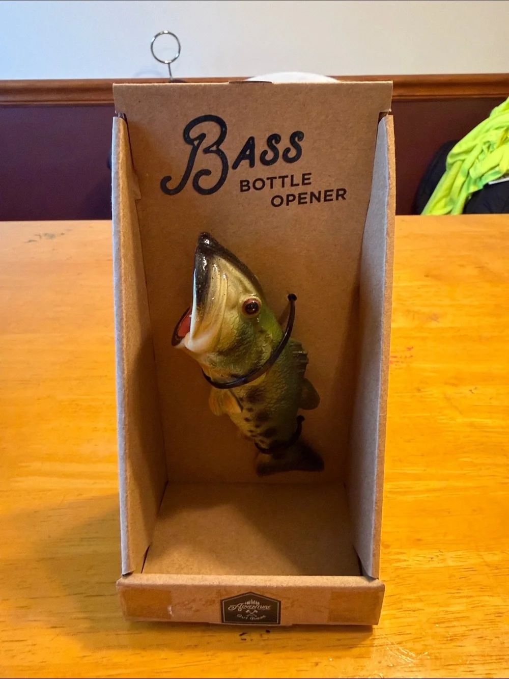 Bass Bottle Opener. New in package.